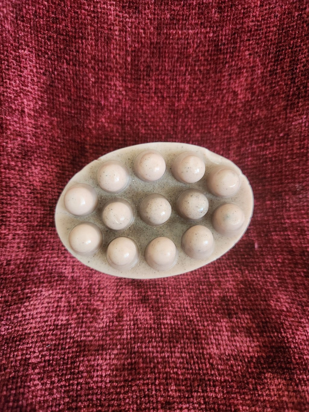 Apple Pie Tallow Soap with Bentonite Clay and Jojoba Oil