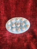 Blueberry Pie Goat milk Soap  with Chia seeds and Rosehip seed oil